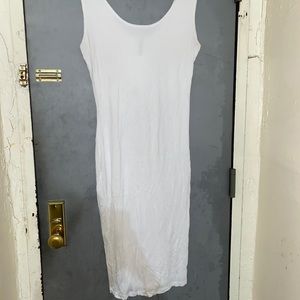 White Fitted Dress